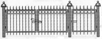 ворота, гаражные ворота, секционные ворота